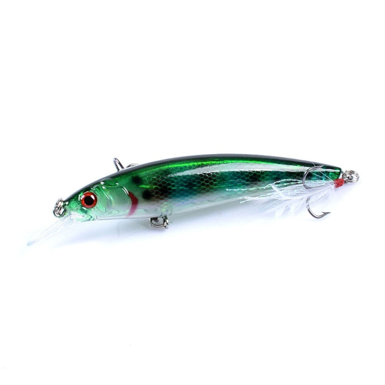 5 PCS M0195 11cm/13.4g Lures Casting Feather Hook Mino Hard Baits Bionic Bait