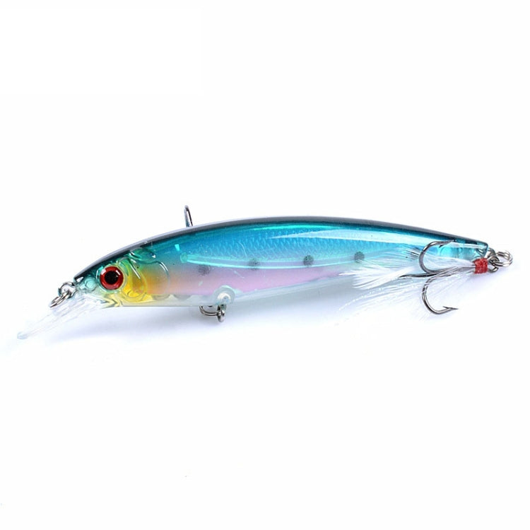 5 PCS M0195 11cm/13.4g Lures Casting Feather Hook Mino Hard Baits Bionic Bait