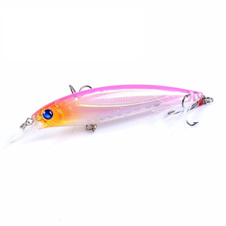 5 PCS M0195 11cm/13.4g Lures Casting Feather Hook Mino Hard Baits Bionic Bait
