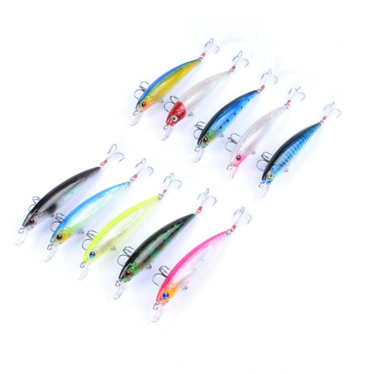 5 PCS M0195 11cm/13.4g Lures Casting Feather Hook Mino Hard Baits Bionic Bait