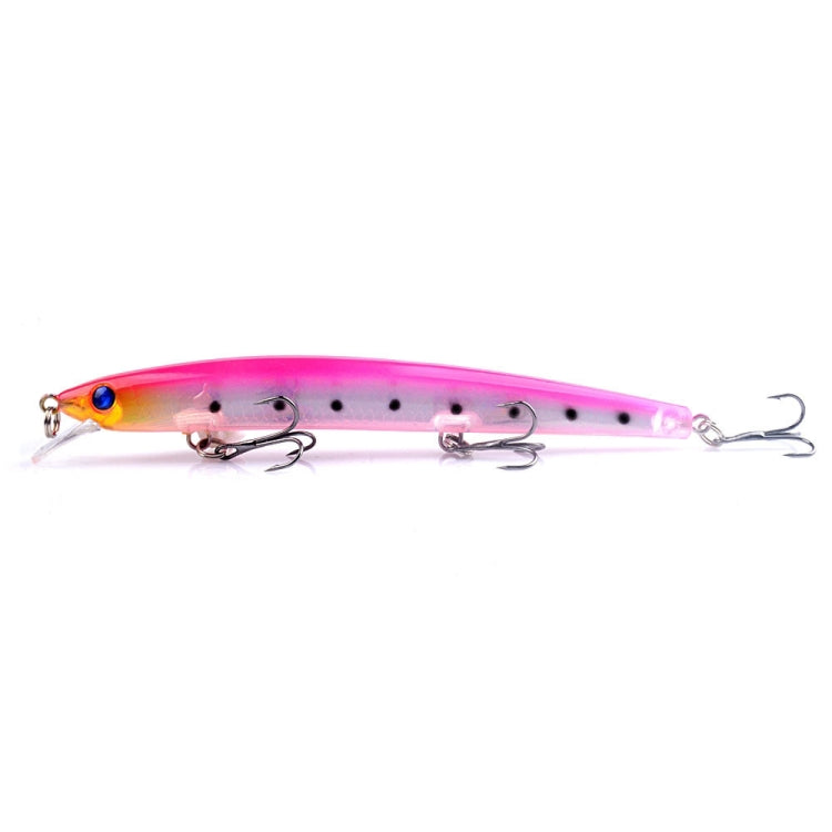 5 PCS M0231 13.5cm 15g Mino Rattle Pearl Long-distance Suspension Laser Hard Lure