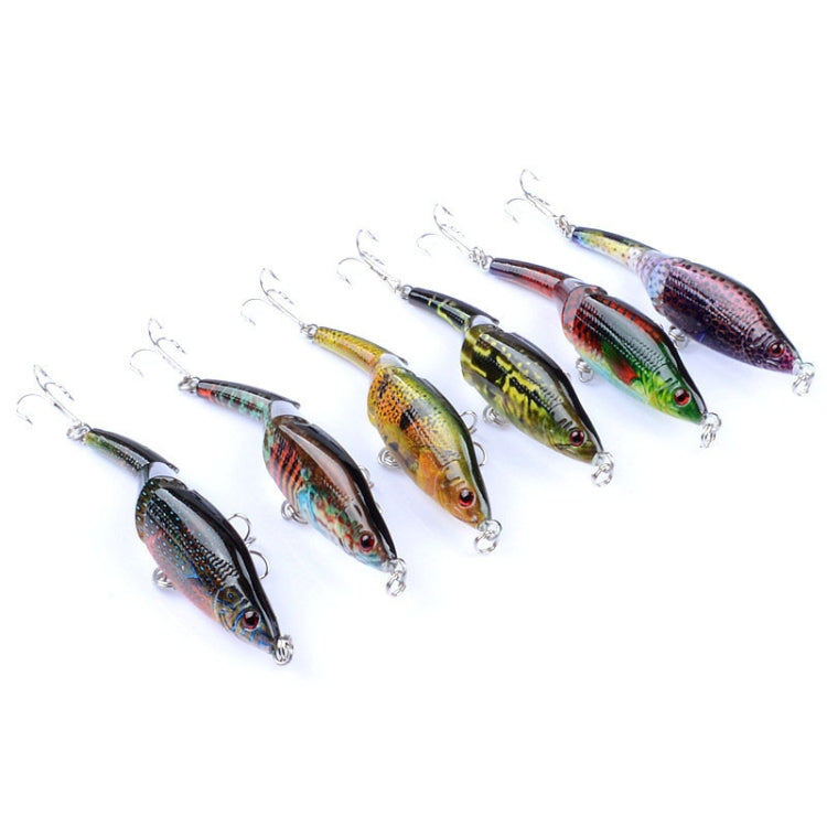 5 PCS LB22 9.5cm/8.9g Multi-section VIB Plastic Hard Lures Painted Bionic Lures
