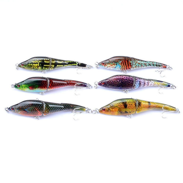 5 PCS LB22 9.5cm/8.9g Multi-section VIB Plastic Hard Lures Painted Bionic Lures