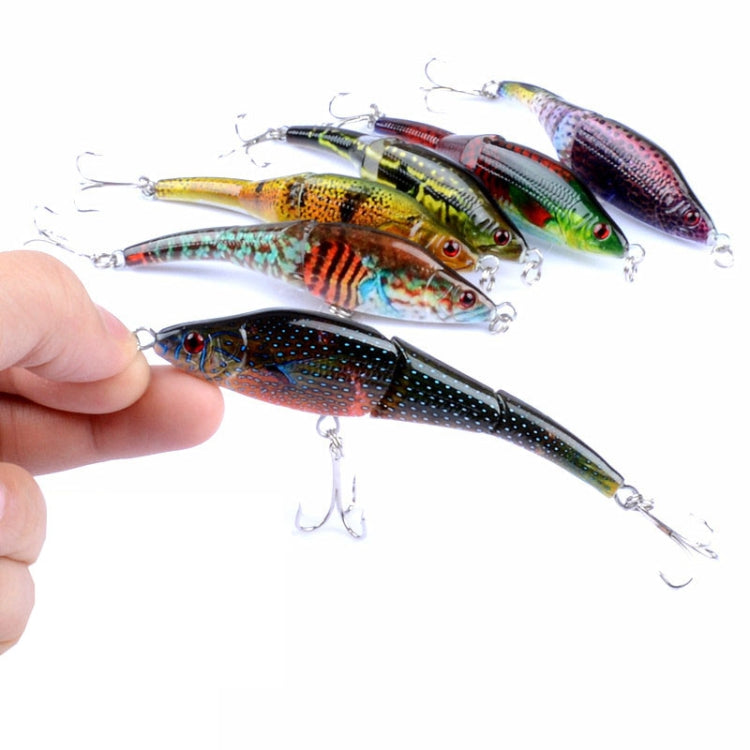 5 PCS LB22 9.5cm/8.9g Multi-section VIB Plastic Hard Lures Painted Bionic Lures