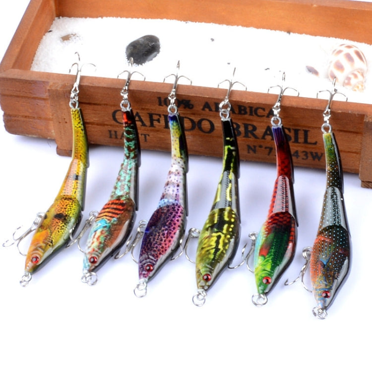 5 PCS LB22 9.5cm/8.9g Multi-section VIB Plastic Hard Lures Painted Bionic Lures