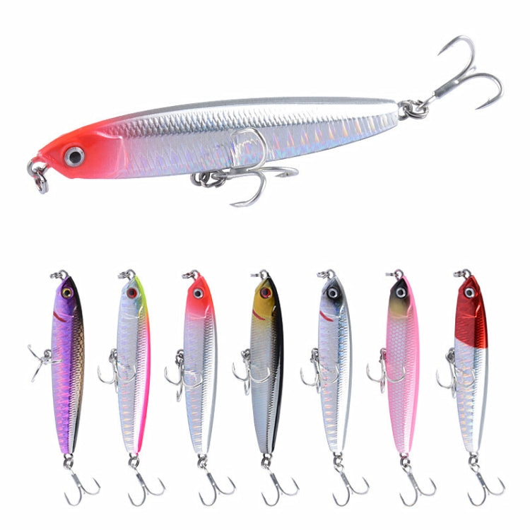 2 PCS CH79 Hard Bait Long Casting Sinking Pencil False Lure, Specification: 8cm 14g