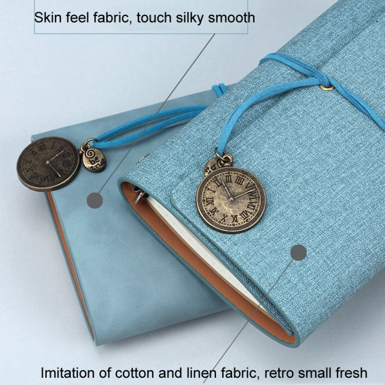 A6 80 Inside Pages Retro Loose-leaf Handbook Diary Notebook Notepad