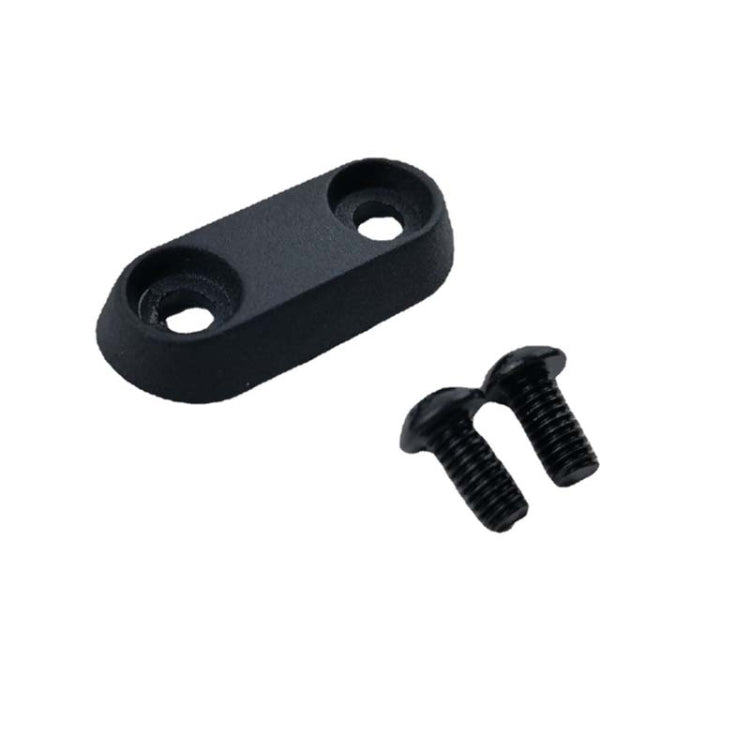 2 PCS M6 For Ninebot ES1/ES2/ES4 Electric Scooter Front Fork Vertical Tube Fixed Block(Black)