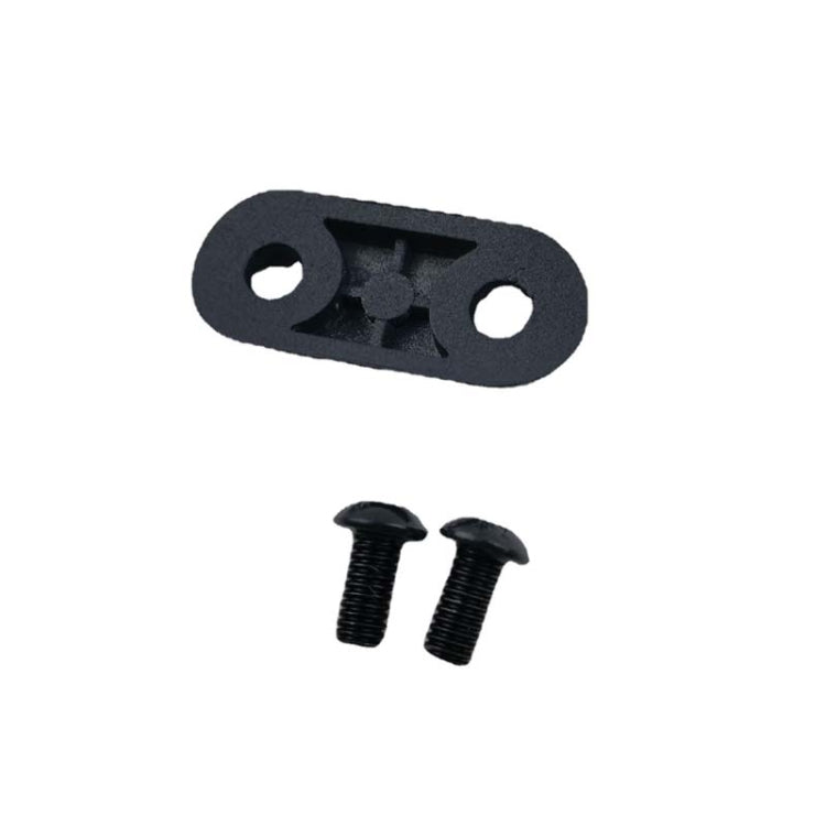 2 PCS M6 For Ninebot ES1/ES2/ES4 Electric Scooter Front Fork Vertical Tube Fixed Block(Black)