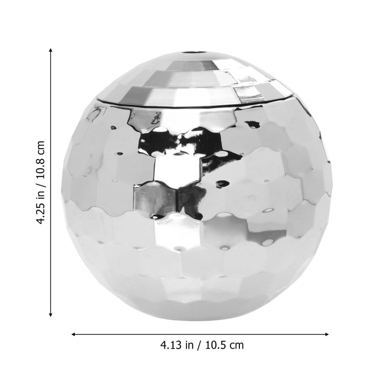 Plastic Straw Water Cup Disco Ball Shape Cup