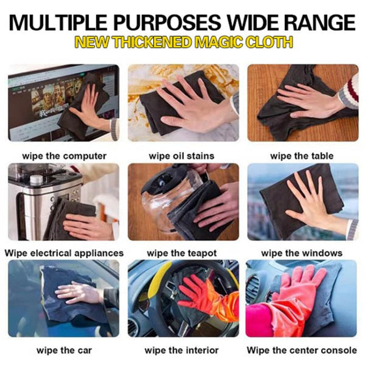 3 In 1 Wiping Cloth Cleaning Cloth For Wiping The Glass And Car Without Leaving Marks, Size: 30x30cm