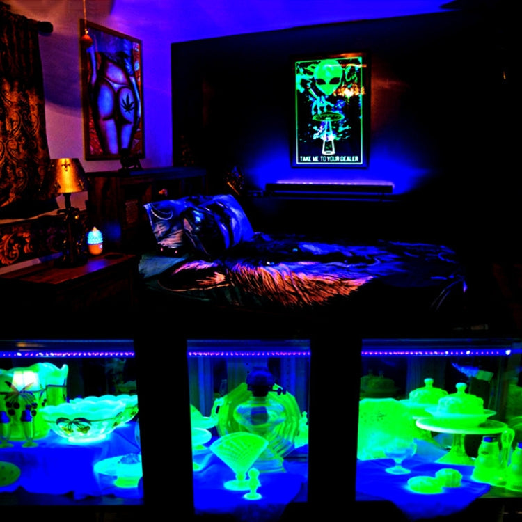 CHX-hd01 10W 40 LEDs Purple Light Decorative Lamp USB Bar Fluorescent Light, Spec: 32cm