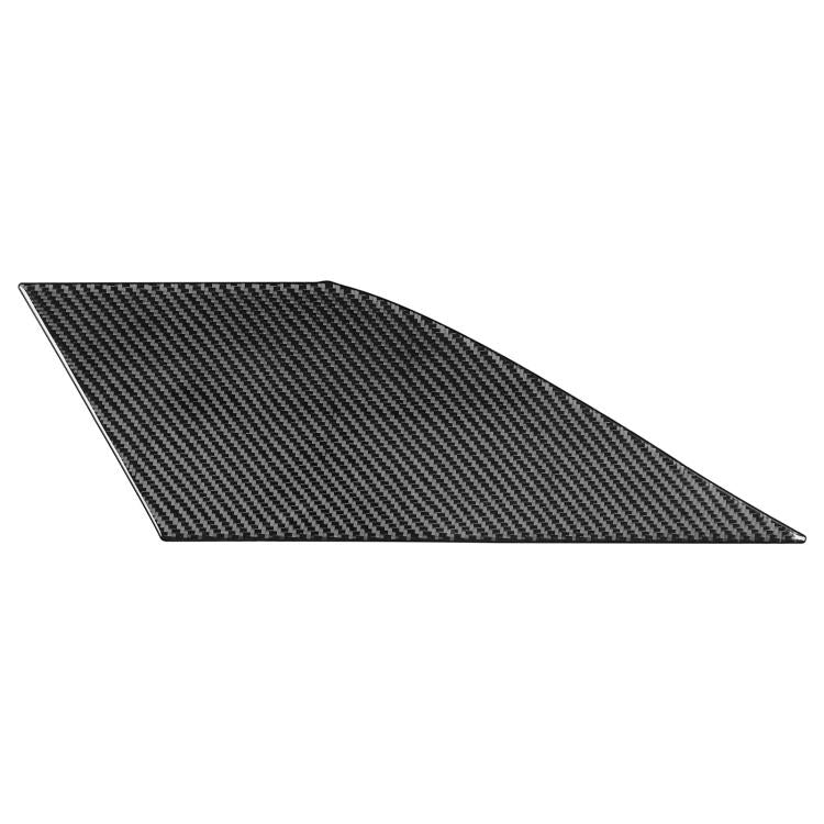 For Chevrolet Corvette C8 Left-Hand Drive Front Storage Vent Sticker - Black