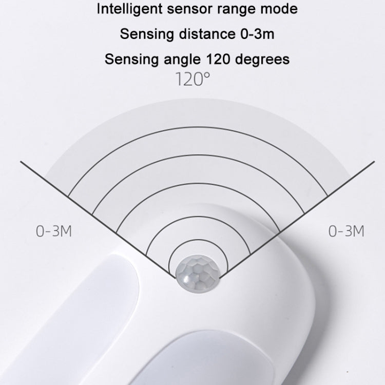 USB Rechargeable Firefly Smart Body Sensor LED Light