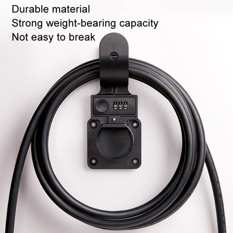 For Tesla Charging Pile Anti-Theft Protection Rack, Style: Without Password