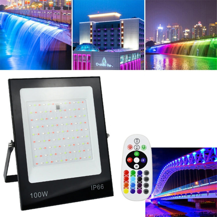 50W Colorful RGB Changing LED Flood Light With Remote Control