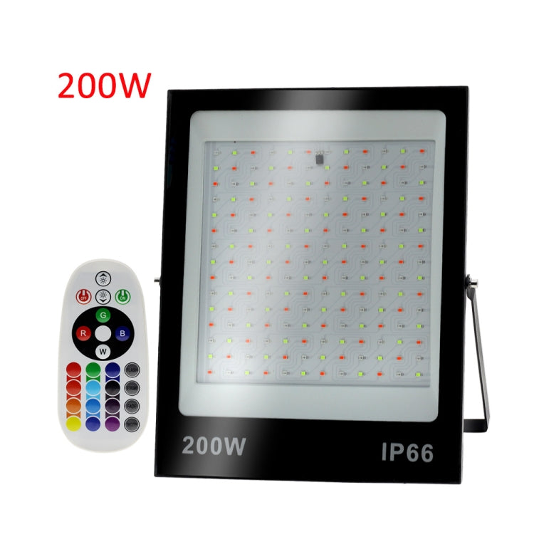 200W Colorful RGB Changing LED Flood Light With Remote Control