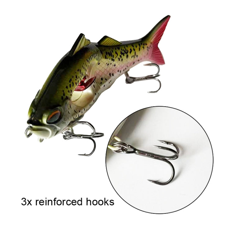 23g/11.5cm Long Casting Slow Sinking Spinning Multi-section Sea Fishing Freshwater Lures