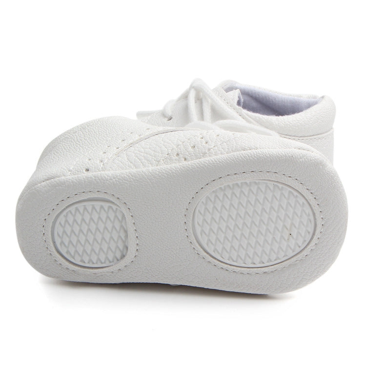 D0772 Cotton Uppers Semi-Rubber Soles Non-Slip Baby Walking Shoes, Size: 1