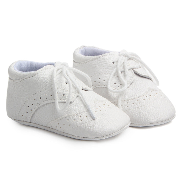 D0772 Cotton Uppers Semi-Rubber Soles Non-Slip Baby Walking Shoes, Size: 1