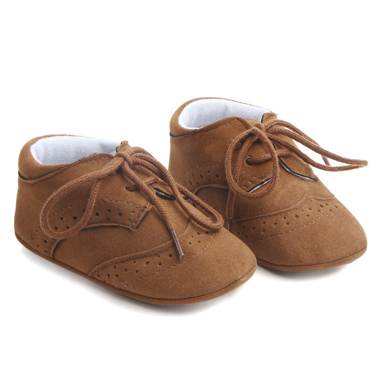 D0772 Cotton Uppers Semi-Rubber Soles Non-Slip Baby Walking Shoes, Size: 1