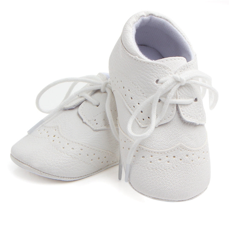 D0772 Cotton Uppers Semi-Rubber Soles Non-Slip Baby Walking Shoes, Size: 1