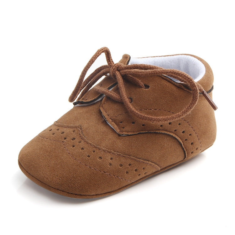 D0772 Cotton Uppers Semi-Rubber Soles Non-Slip Baby Walking Shoes, Size: 1