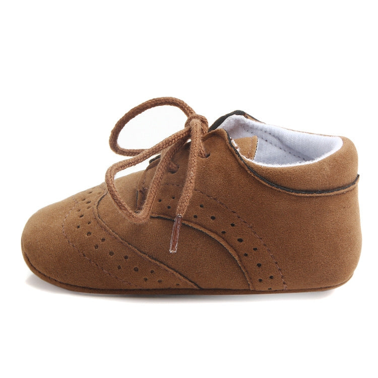 D0772 Cotton Uppers Semi-Rubber Soles Non-Slip Baby Walking Shoes, Size: 1