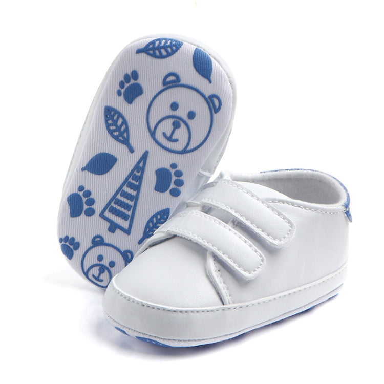 D0735 PU Leather Soft Soled Slip-On Baby Walking Shoes, Size: 1