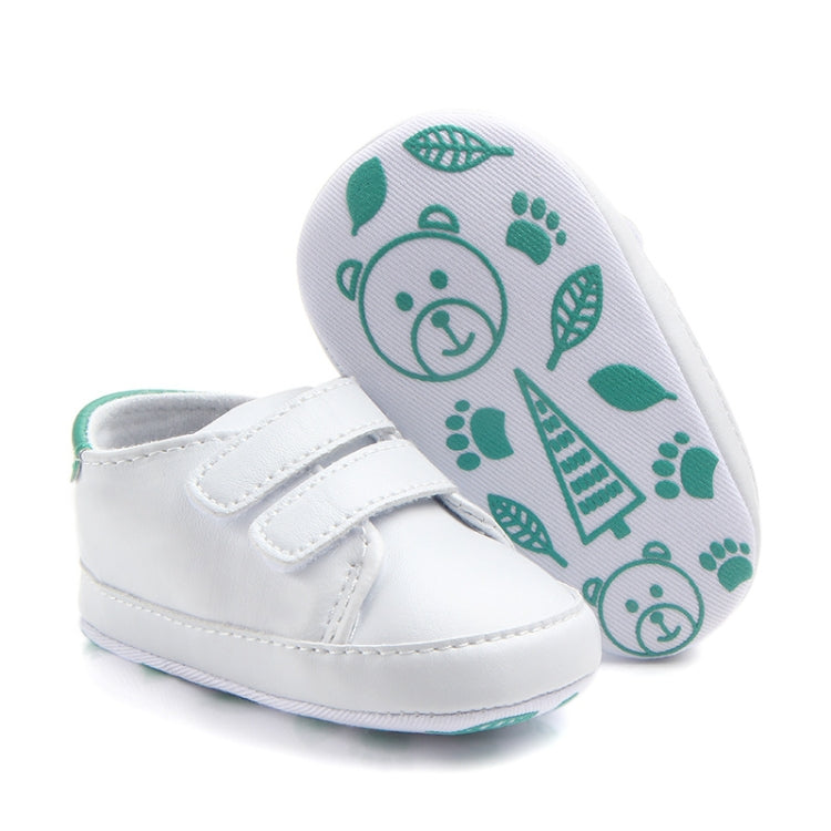 D0735 PU Leather Soft Soled Slip-On Baby Walking Shoes, Size: 1