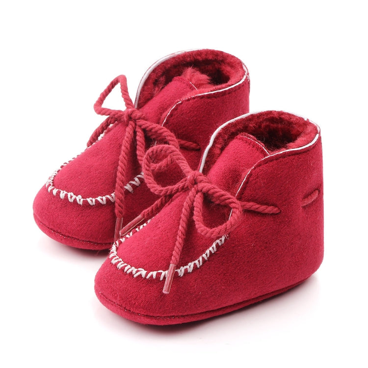 D2245 Winter Warm Baby Cotton Boots Plus Velvet Thickened Baby Walking Shoes, Size: 1