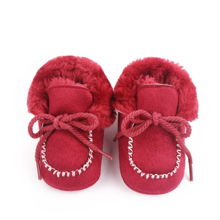 D2245 Winter Warm Baby Cotton Boots Plus Velvet Thickened Baby Walking Shoes, Size: 1