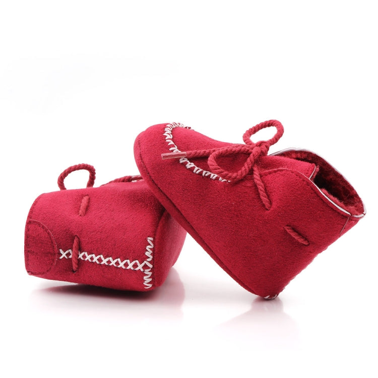 D2245 Winter Warm Baby Cotton Boots Plus Velvet Thickened Baby Walking Shoes, Size: 1