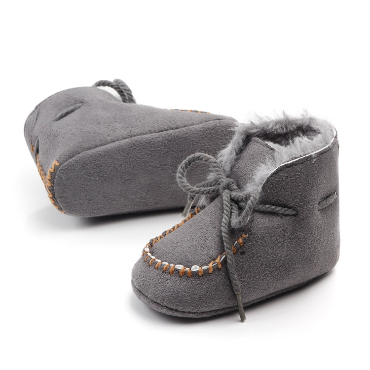 D2245 Winter Warm Baby Cotton Boots Plus Velvet Thickened Baby Walking Shoes, Size: 1