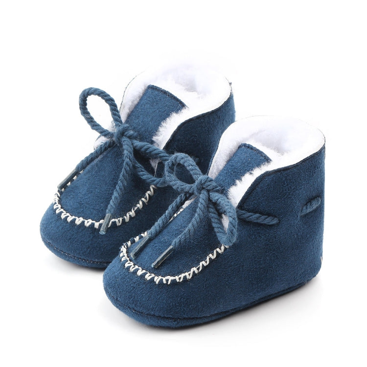 D2245 Winter Warm Baby Cotton Boots Plus Velvet Thickened Baby Walking Shoes, Size: 1