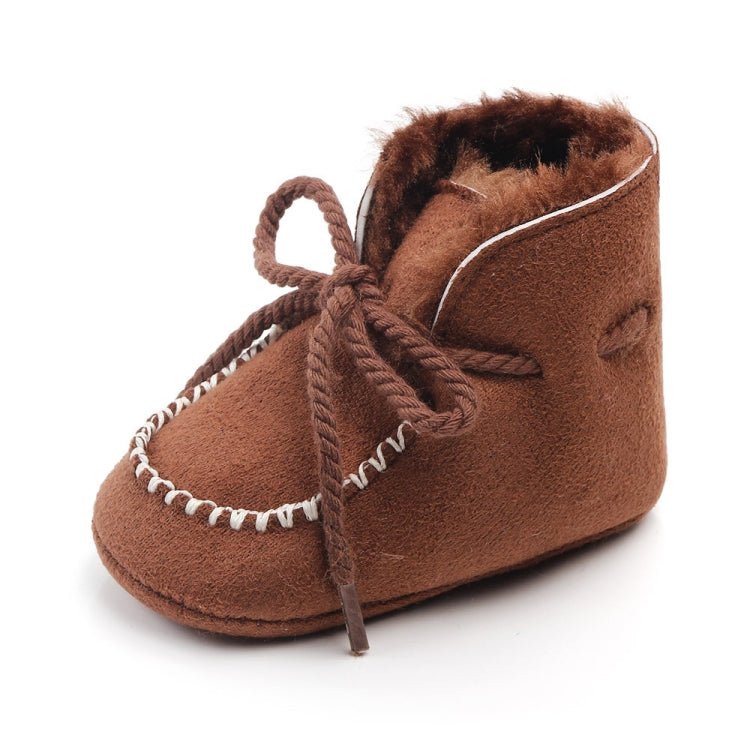 D2245 Winter Warm Baby Cotton Boots Plus Velvet Thickened Baby Walking Shoes, Size: 1