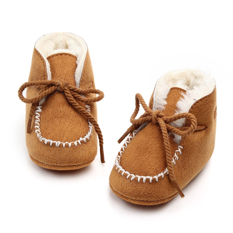 D2245 Winter Warm Baby Cotton Boots Plus Velvet Thickened Baby Walking Shoes, Size: 1