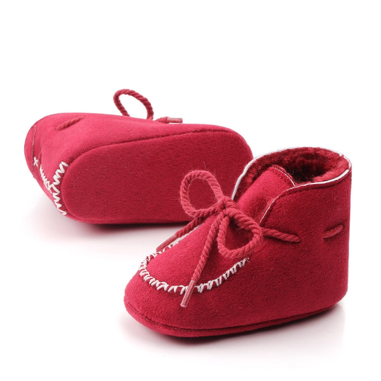 D2245 Winter Warm Baby Cotton Boots Plus Velvet Thickened Baby Walking Shoes, Size: 1