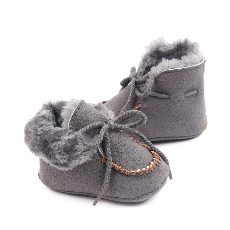 D2245 Winter Warm Baby Cotton Boots Plus Velvet Thickened Baby Walking Shoes, Size: 1