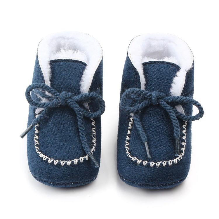 D2245 Winter Warm Baby Cotton Boots Plus Velvet Thickened Baby Walking Shoes, Size: 1