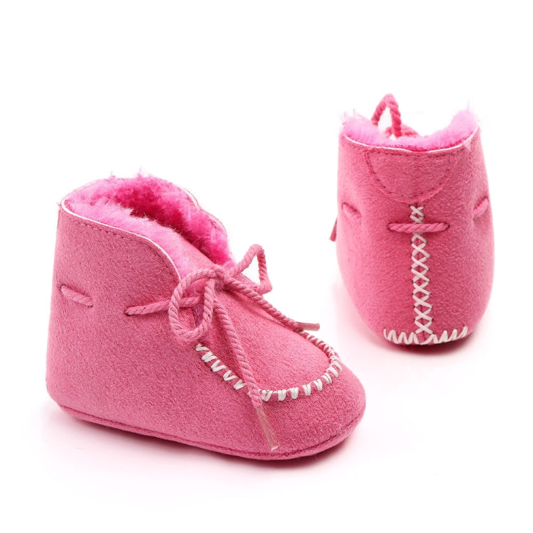D2245 Winter Warm Baby Cotton Boots Plus Velvet Thickened Baby Walking Shoes, Size: 1