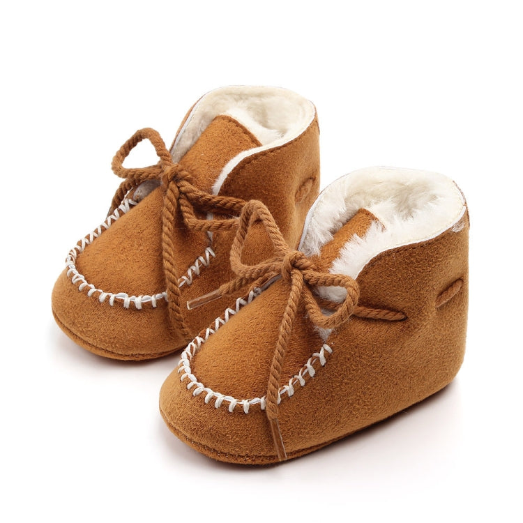 D2245 Winter Warm Baby Cotton Boots Plus Velvet Thickened Baby Walking Shoes, Size: 1