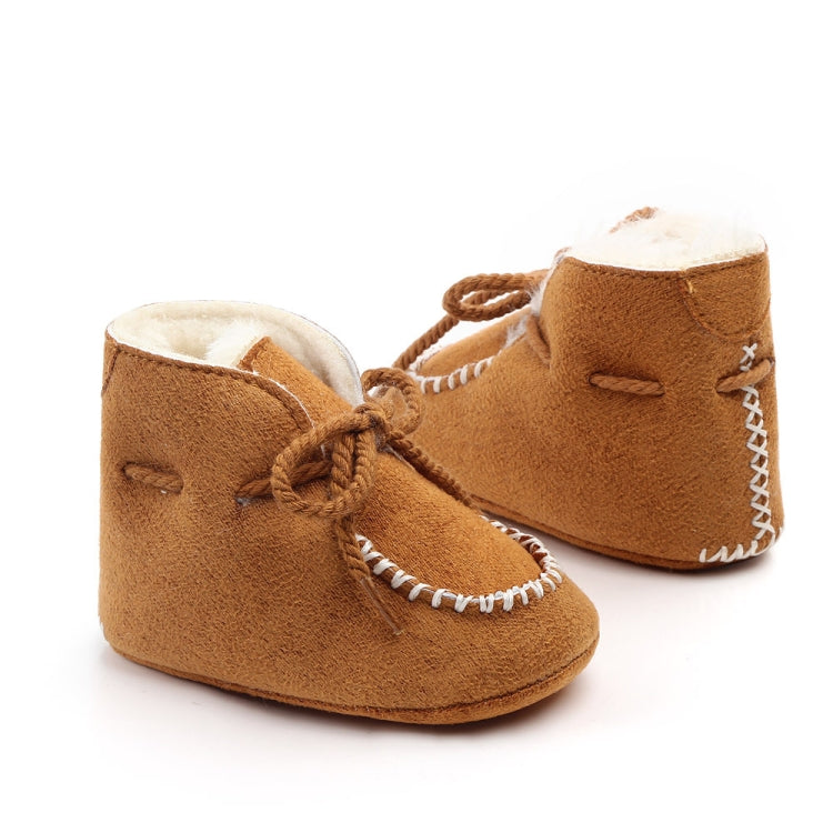 D2245 Winter Warm Baby Cotton Boots Plus Velvet Thickened Baby Walking Shoes, Size: 1
