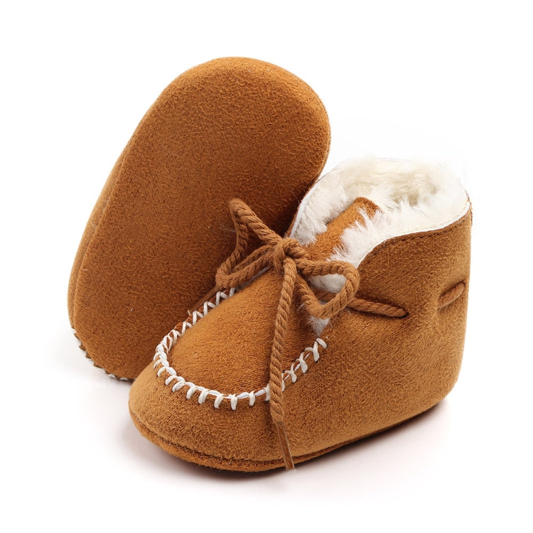 D2245 Winter Warm Baby Cotton Boots Plus Velvet Thickened Baby Walking Shoes, Size: 1