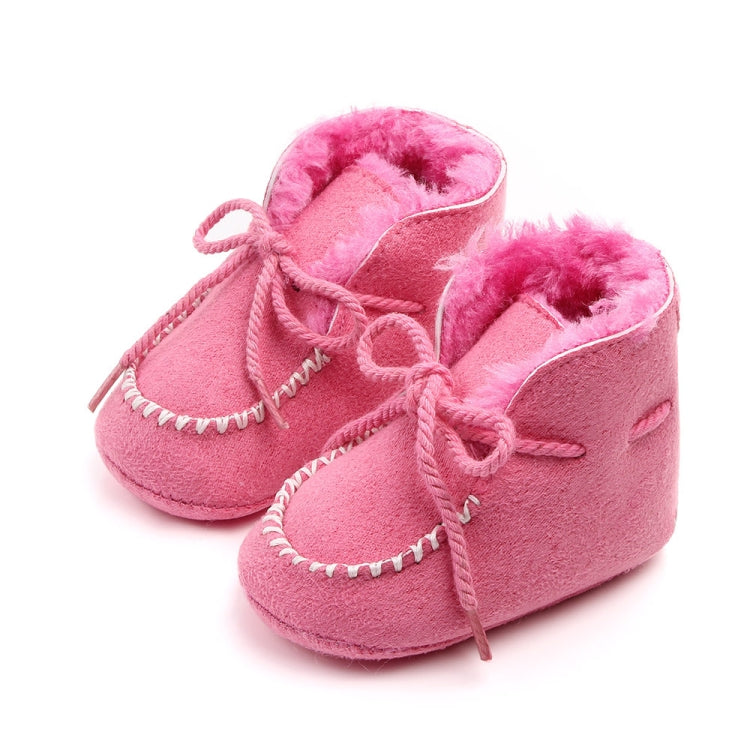D2245 Winter Warm Baby Cotton Boots Plus Velvet Thickened Baby Walking Shoes, Size: 1