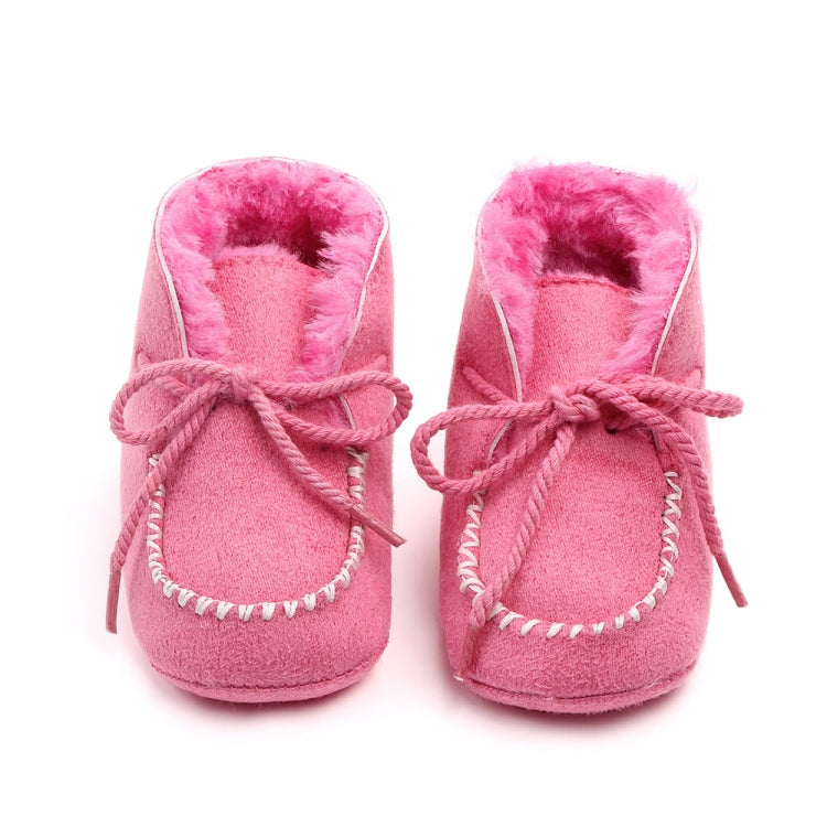 D2245 Winter Warm Baby Cotton Boots Plus Velvet Thickened Baby Walking Shoes, Size: 1