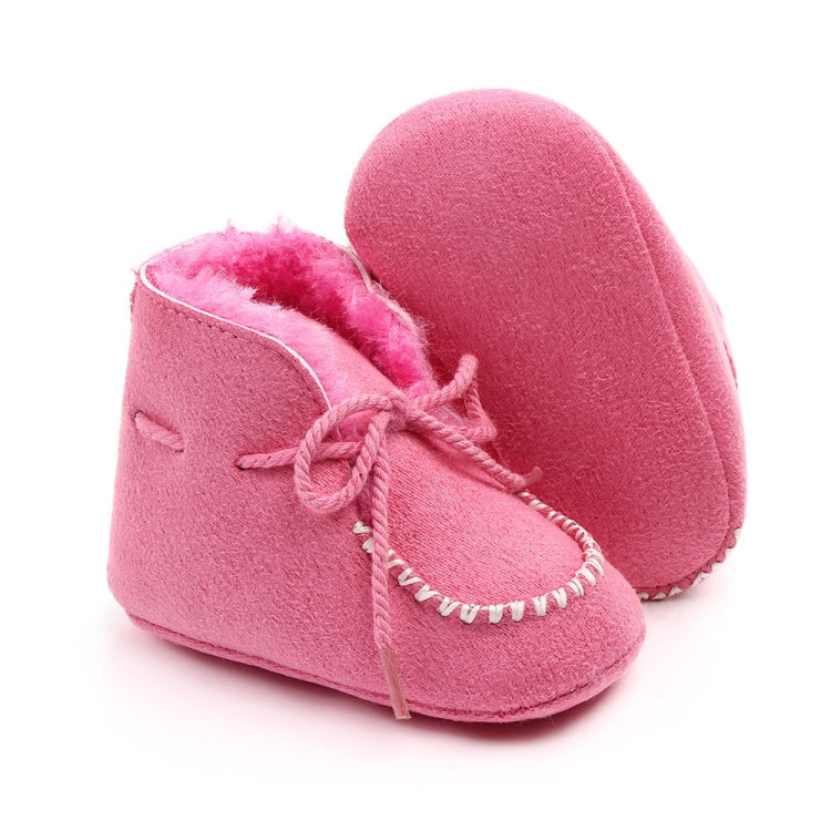 D2245 Winter Warm Baby Cotton Boots Plus Velvet Thickened Baby Walking Shoes, Size: 1