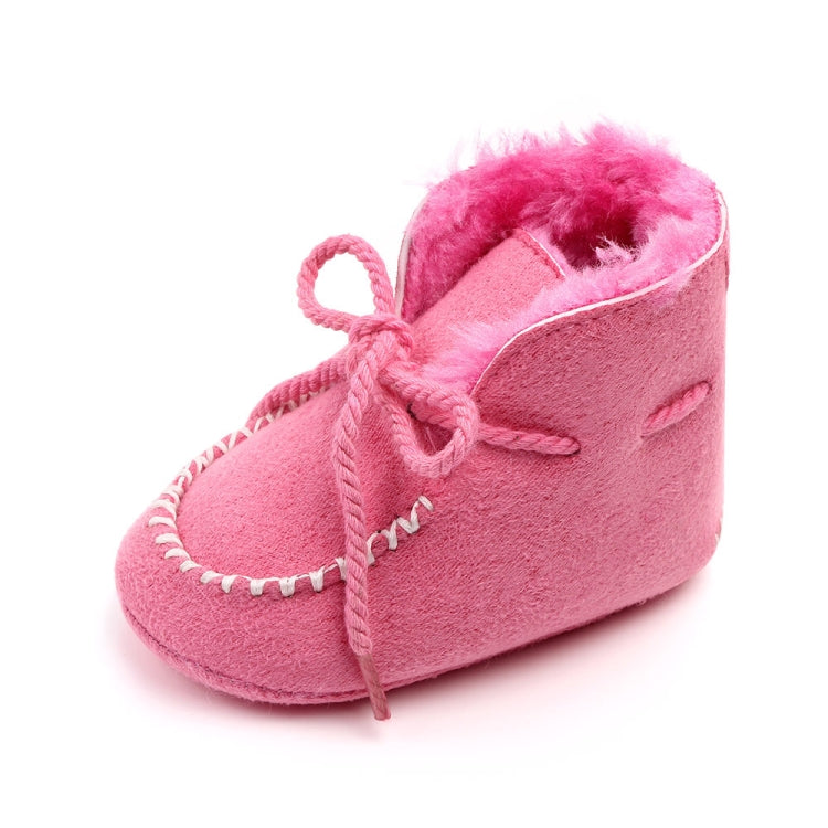 D2245 Winter Warm Baby Cotton Boots Plus Velvet Thickened Baby Walking Shoes, Size: 1
