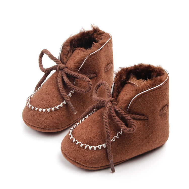 D2245 Winter Warm Baby Cotton Boots Plus Velvet Thickened Baby Walking Shoes, Size: 1