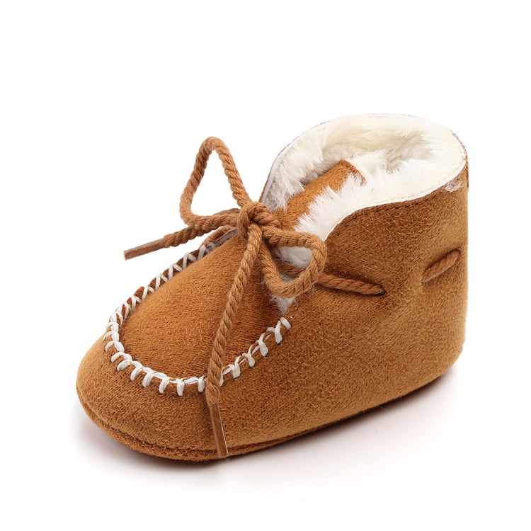 D2245 Winter Warm Baby Cotton Boots Plus Velvet Thickened Baby Walking Shoes, Size: 1